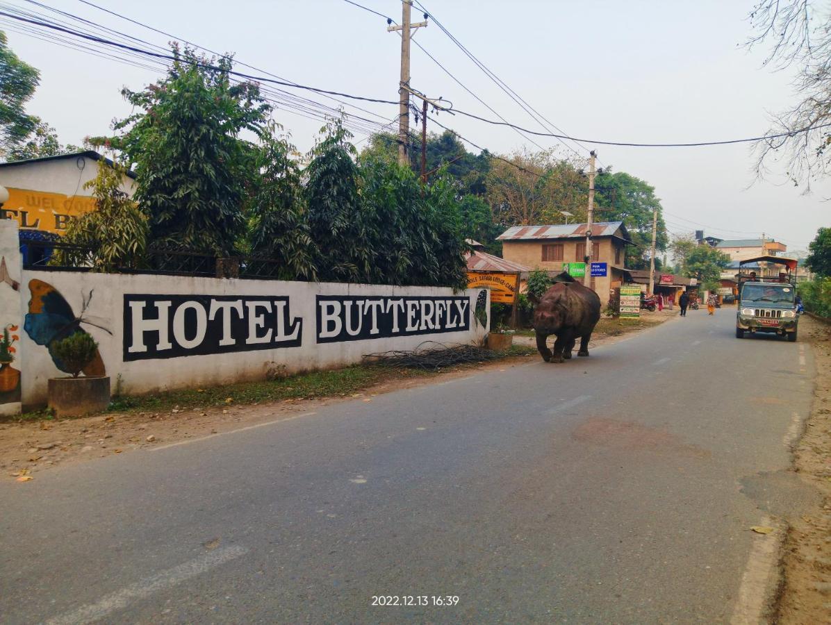 Hotel Butterfly - Peaceful Garden For Nature Lovers Sauraha Eksteriør billede
