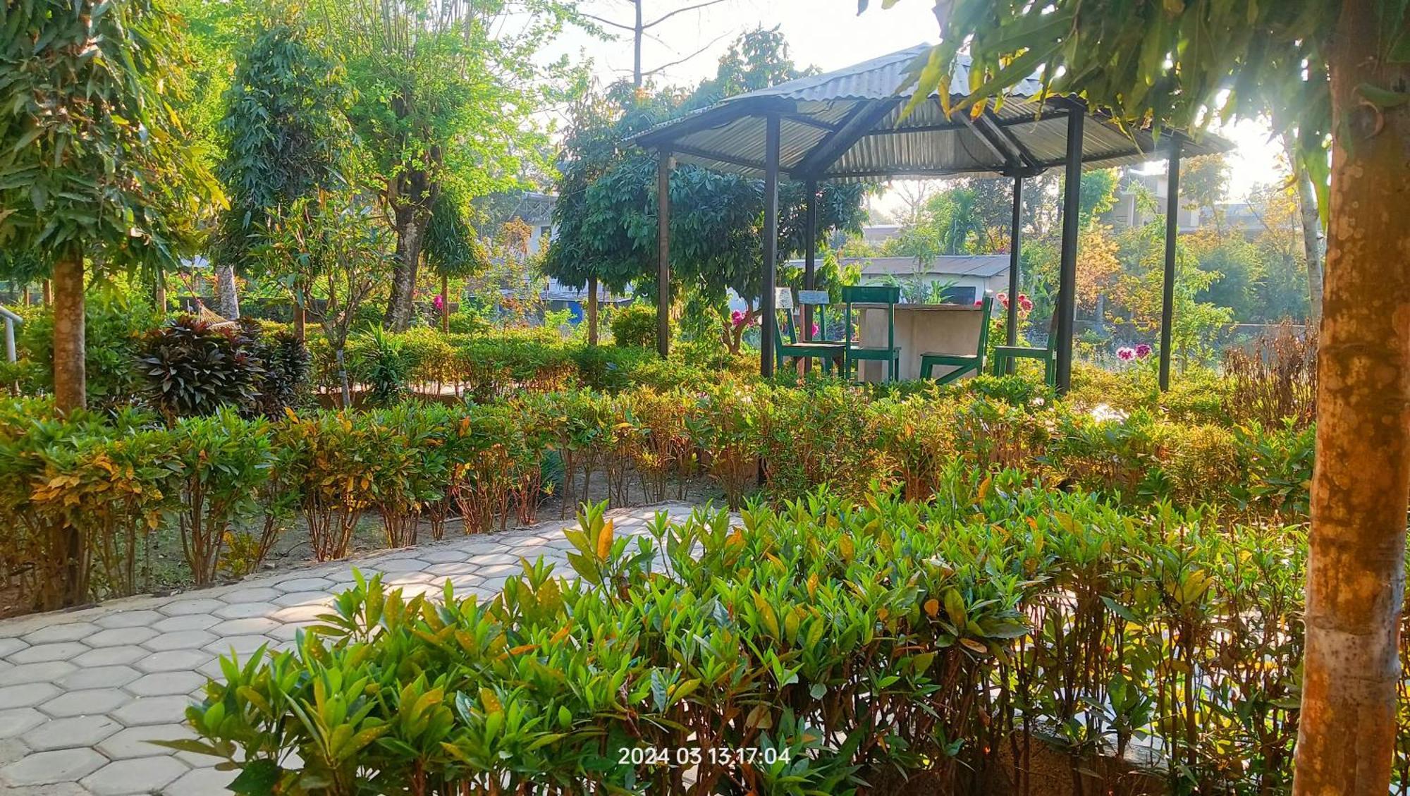 Hotel Butterfly - Peaceful Garden For Nature Lovers Sauraha Eksteriør billede