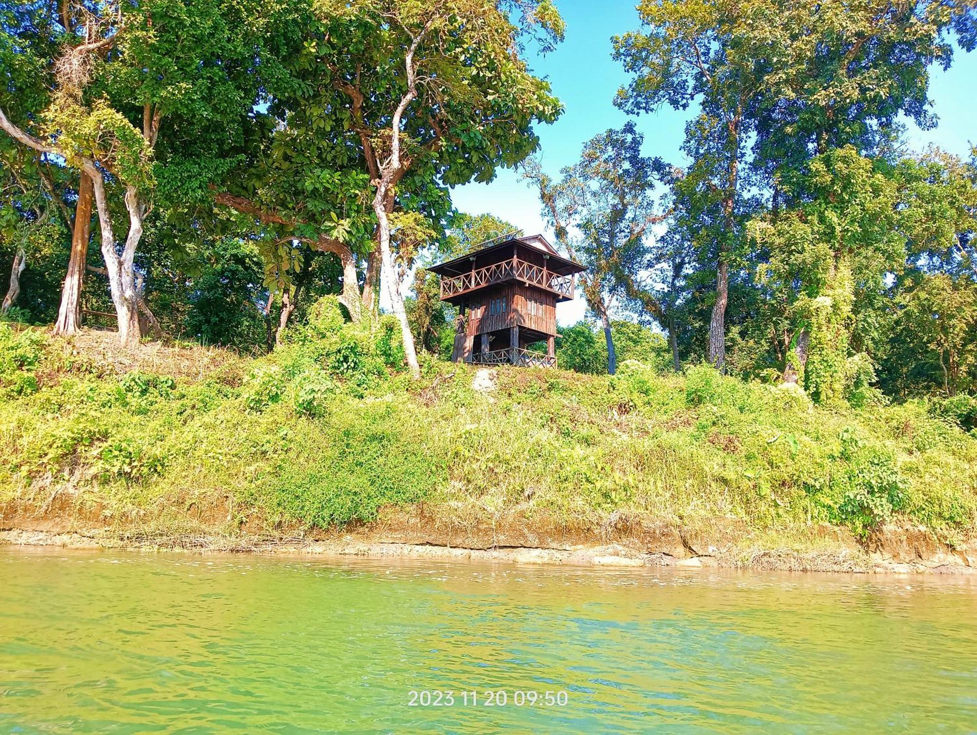 Hotel Butterfly - Peaceful Garden For Nature Lovers Sauraha Eksteriør billede